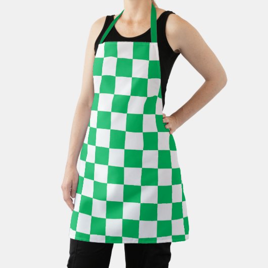 Classic green checkered  エプロン (インサイチュ)