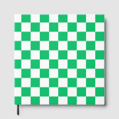 Classic green checkered  ゲストブック (正面)