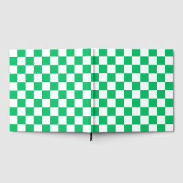 Classic green checkered  ゲストブック