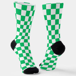 Classic green checkered  ソックス