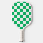 Classic green checkered  ピックルボールラケット (裏面)