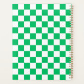 Classic green checkered  プランナー手帳 (裏面)