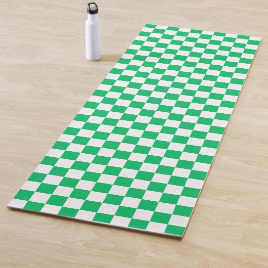 Classic green checkered  ヨガマット (インサイチュ)