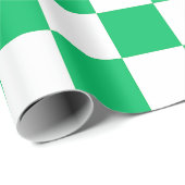Classic green checkered  ラッピングペーパー (ロールコーナー)