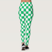 Classic green checkered  レギンス (裏面)