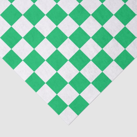Classic green checkered  薄葉紙 (詳細)