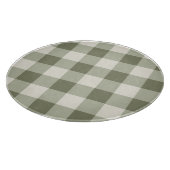 Classic Green Farmhouse Gingham Style カッティングボード (角)