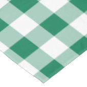 Classic Green Gingham Seamless Pattern テーブルクロス (アングル)
