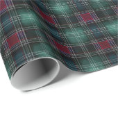 Classic Green Tartan Plaid Wrapping Paper ラッピングペーパー (ロールコーナー)