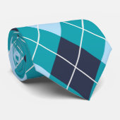 Classic Green White Black Pattern Neck Tie ネクタイ (ロール)