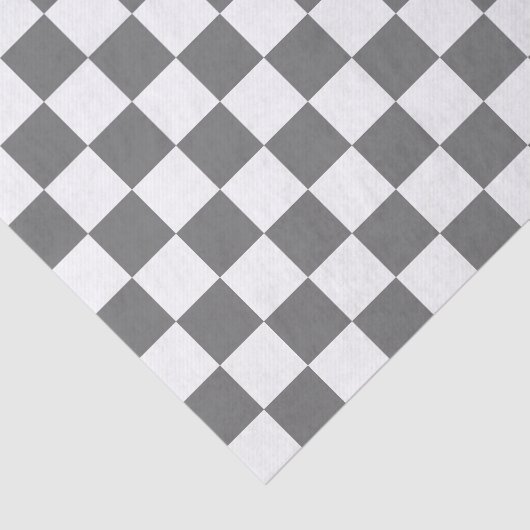 Classic Grey checkerboard  薄葉紙 (詳細)