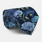 Classic Groomsmen Carnation Flower ネクタイ (ロール)