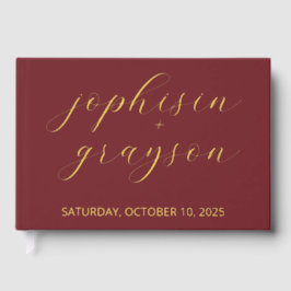 Classic Guestbook, Modern Wedding Guest Book ゲストブック