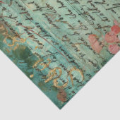 Classic Handwritten Poinsettia Christmas Holiday 薄葉紙 (詳細)