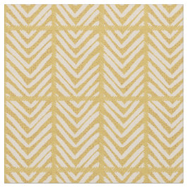Classic herringbone tweed print - neutral butter  ファブリック