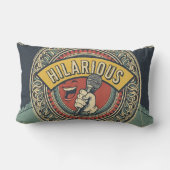  Classic Hilarious Mic Throw Pillow ランバークッション (裏面)
