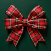 Classic Holiday Plaid グログランリボン