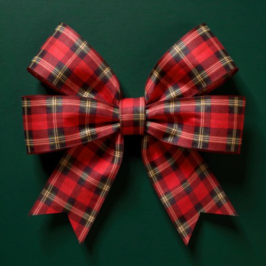 Classic Holiday Plaid グログランリボン