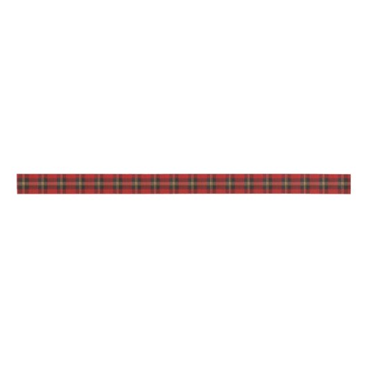 Classic Holiday Plaid グログランリボン (正面)