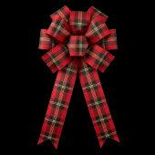 Classic Holiday Plaid サテンリボン