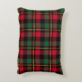 Classic Holiday Plaid – Cozy Christmas Pillow  アクセントクッション (裏面(縦))