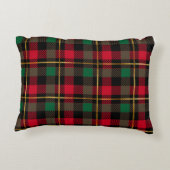 Classic Holiday Plaid – Cozy Christmas Pillow  アクセントクッション (裏面)