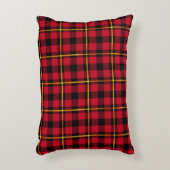 Classic Holiday Plaid – Cozy Christmas Pillow アクセントクッション (正面(垂直))