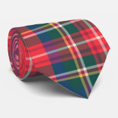Classic Holiday Tartan Plaid Festive Christmas ネクタイ (ロール)