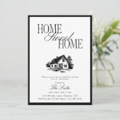 Classic Home Sweet Some Housewarming 招待状 (スタンド正面)