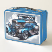 Classic Hot Rod メタルランチボックス (裏面)
