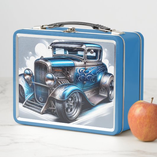 Classic Hot Rod メタルランチボックス (インサイチュ)
