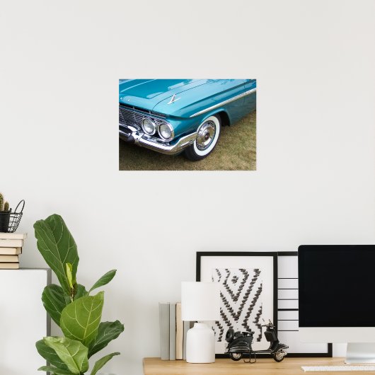 Classic Impala Front End ポスター (ホームオフィス)