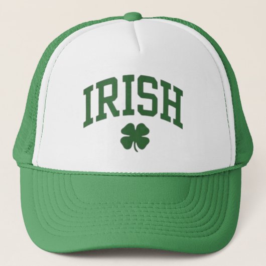 Classic Irish Pride Shamrock - St. Patrick's Day キャップ (正面)