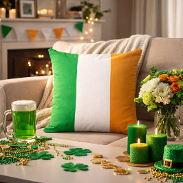 Classic Irish Tricolor Inspired  クッション