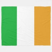 Classic Irish Tricolor Inspired  フリースブランケット (正面(横))