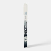 Classic Japanese Rising Sun Art Painting White JDM iPhone 15ケース (左側面)