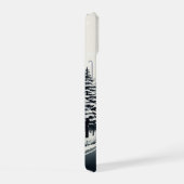 Classic Japanese Rising Sun Art Painting White JDM iPhone 15ケース (右側面)