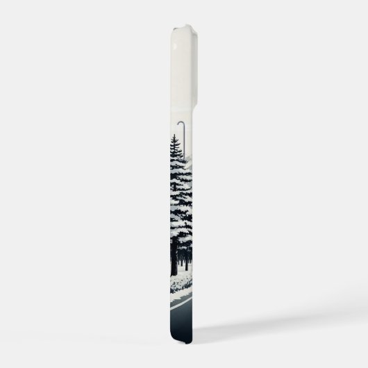 Classic Japanese Rising Sun Art Painting White JDM iPhone 15ケース (右側面)