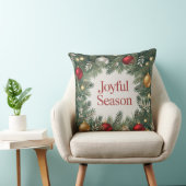 Classic Joyful Wreath クッション (椅子)