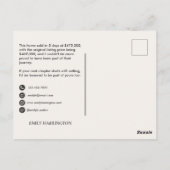 Classic Key Just Sold Neutral Real Estate Agent ポストカード (裏面)