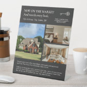 Classic Key Listing Neutral Real Estate Agent 台座サイン (インサイチュ)