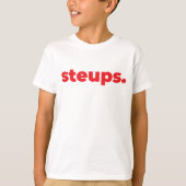 Classic Kids T-Shirt - Steups. Tシャツ (正面)