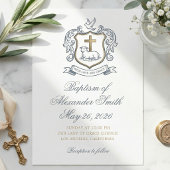 Classic Lamb of God Baptism Announcement 招待状