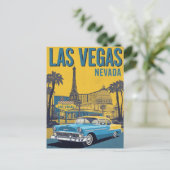 Classic Las Vegas Nevada Travel ポストカード (スタンド正面)
