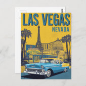 Classic Las Vegas Nevada Travel ポストカード (正面/裏面)