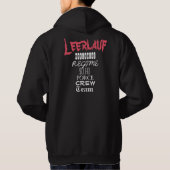 Classic Leerlauf Hoodie パーカ (裏面)