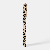 Classic Leopard Print Phone Case Stylish Animal Pa iPhoneケース (右側面)