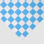 Classic light blue checkerboard  薄葉紙 (詳細)