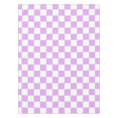 Classic light lavender checkerboard  テーブルクロス (正面)