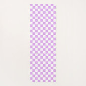 Classic light lavender checkerboard  ヨガマット (裏面)